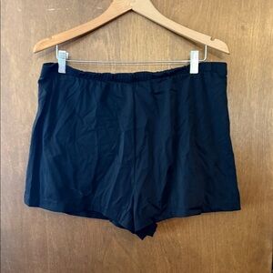 Maxine of Hollywood Black Women's Swim Shorts Bikini Bottoms